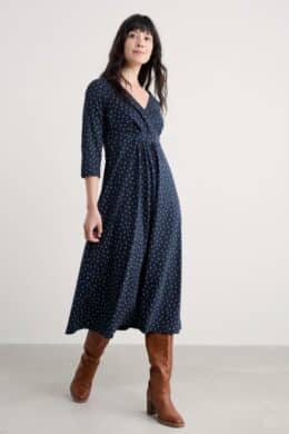 Seasalt Cornwall Chapelle Dress Rustic Spot Maritime - La Vie en Rose Damesmode