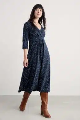 Seasalt Cornwall Chapelle Dress Rustic Spot Maritime - La Vie en Rose Damesmode