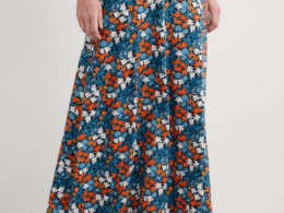 Seasalt Cornwall Rose Skirt Pastel Garden Maritime