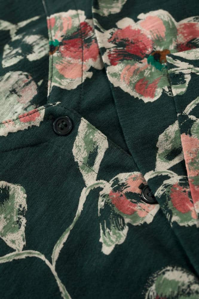 Seasalt Cornwall Studio Glass Top Artist Camellia Coppice - La Vie en Rose Damesmode