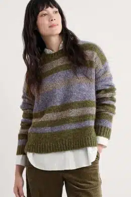 Seasalt Cornwall Painter Jumper Carvannel Laurel Mix - La Vie en Rose Damesmode Enkhuizen