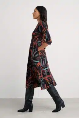 Seasalt Cornwall Veronica dress Dune Marks Onyx - La Vie en Rose Damesmode Enkhuizen