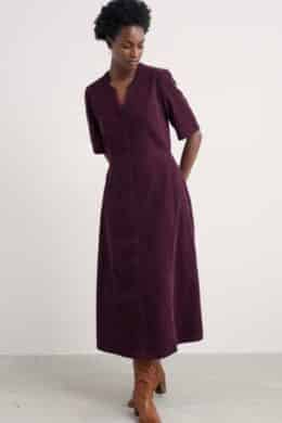 Seasalt Cornwall Wightwick Dress Dark Hellebore - La Vie en Rose Damesmode