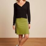 King Louie Cardi V Heart Ajour BCI Black