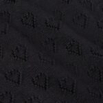 King Louie Cardi V Heart Ajour BCI Black