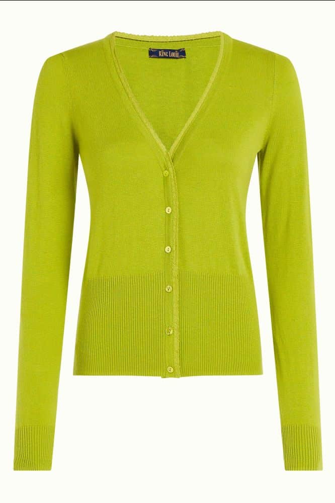 King Louie Cardi V Cocoon Citronelle Yellow