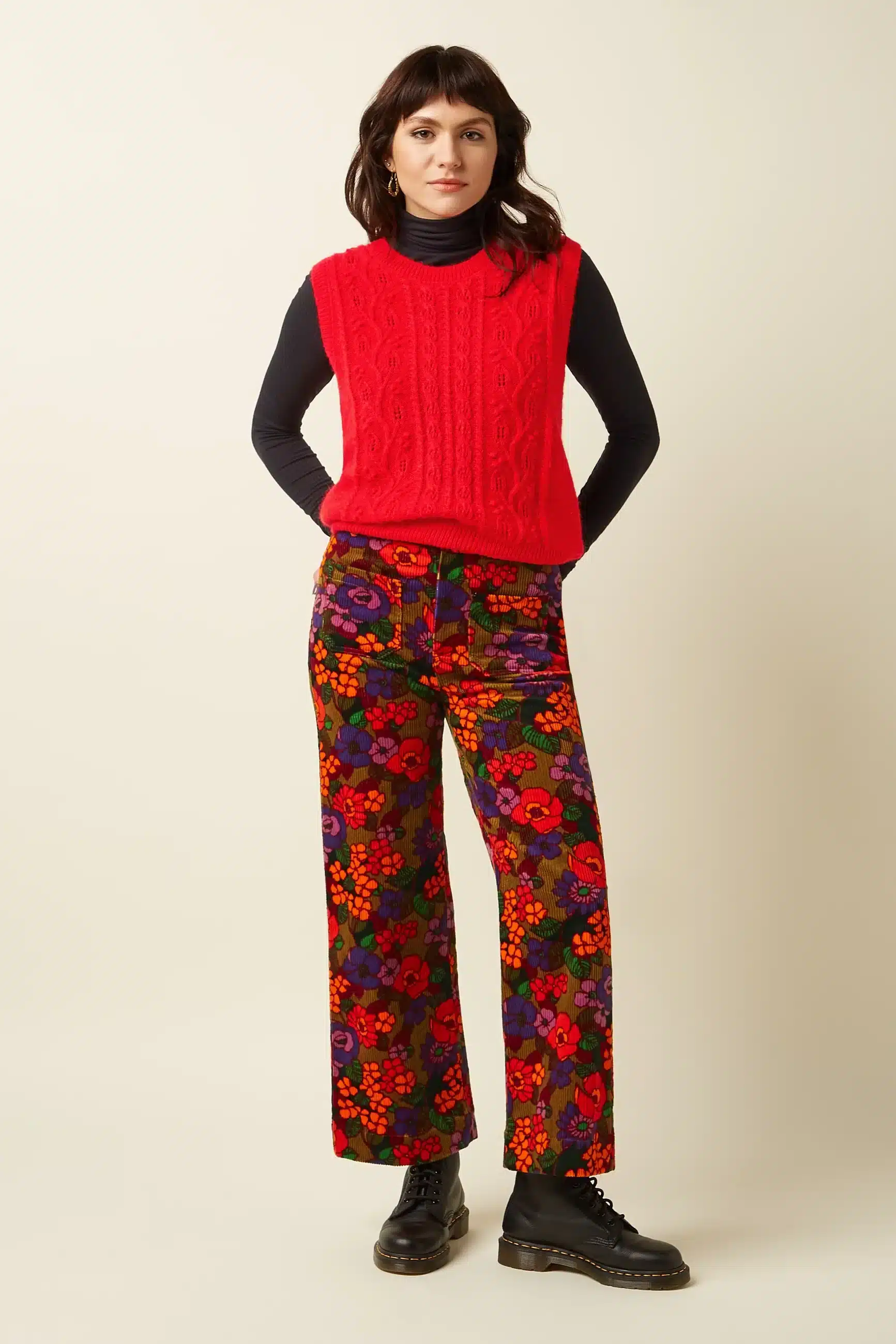 King Louie Boxy Spencer Leon Fiery Red