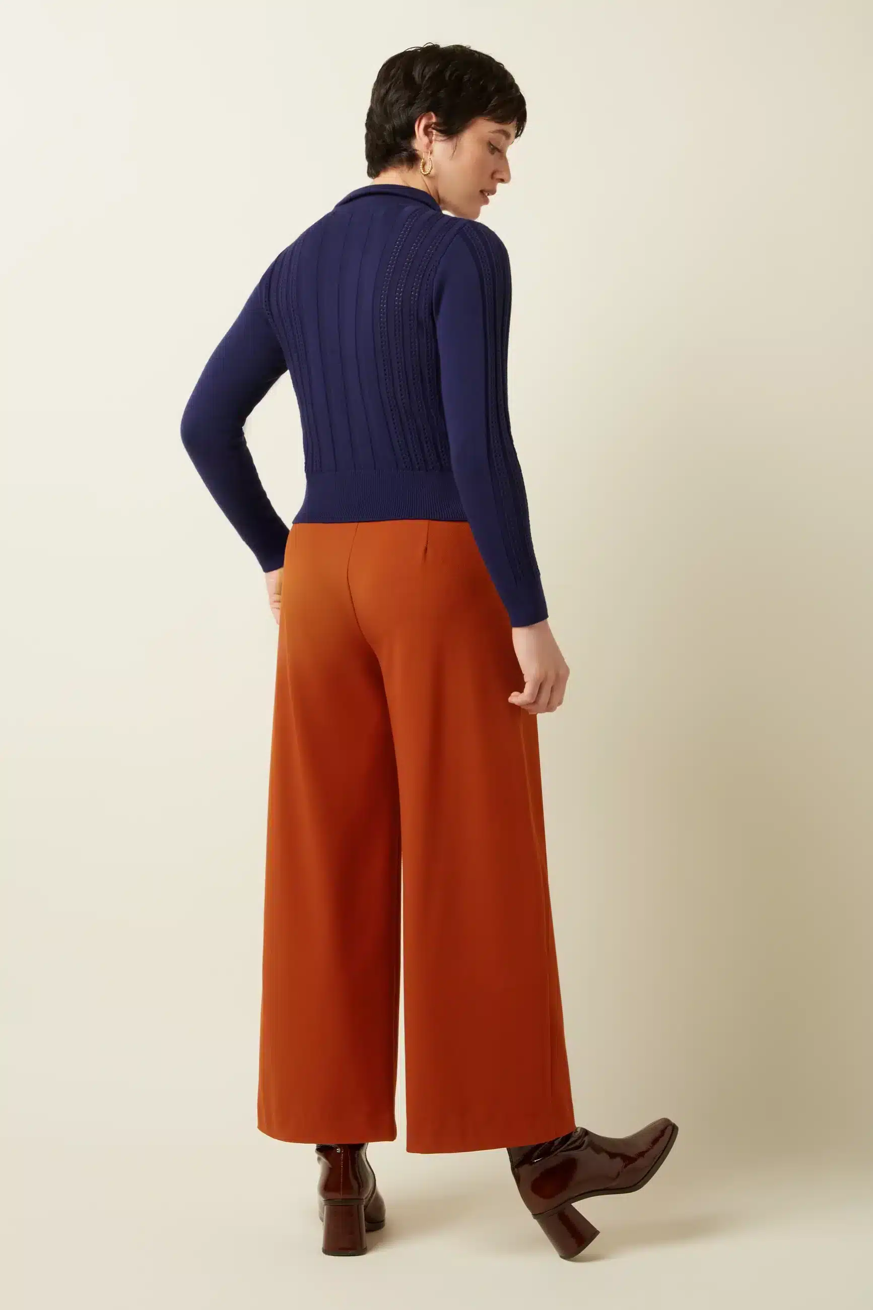 King Louie Sofie Cardi Carmi Rhodonite Blue