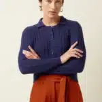 King Louie Sofie Cardi Carmi Rhodonite Blue