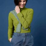 Seasalt Cornwall Hazel Rib Top Dark Citron - La Vie en Rose Damesmode