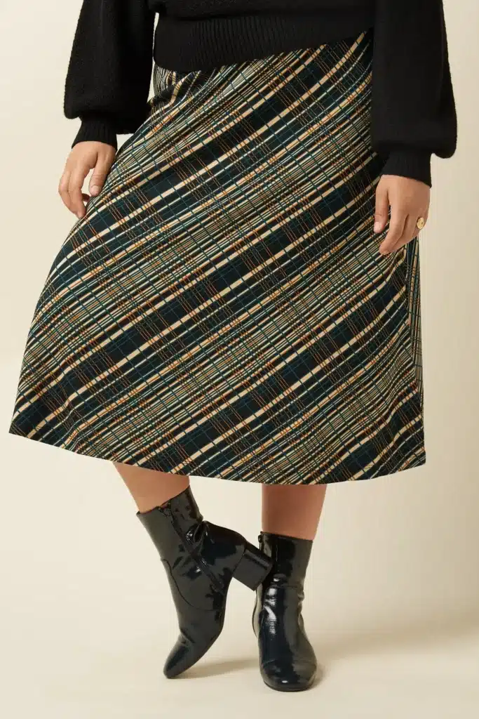 King Louie Juno Skirt Chime Black