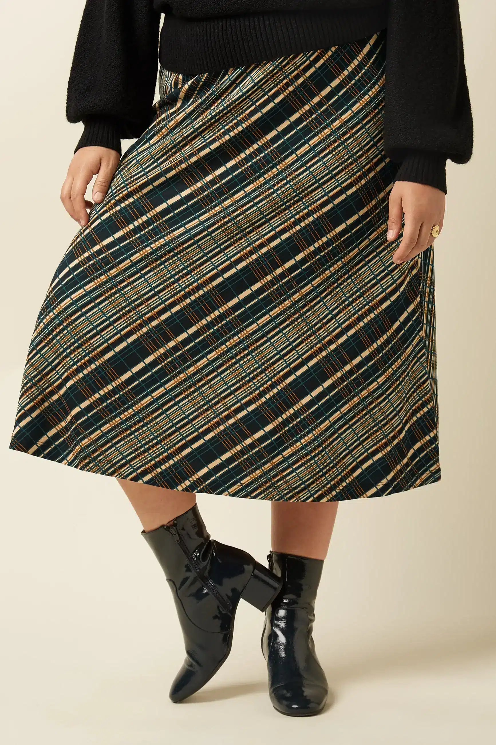 King Louie Juno Skirt Chime Black