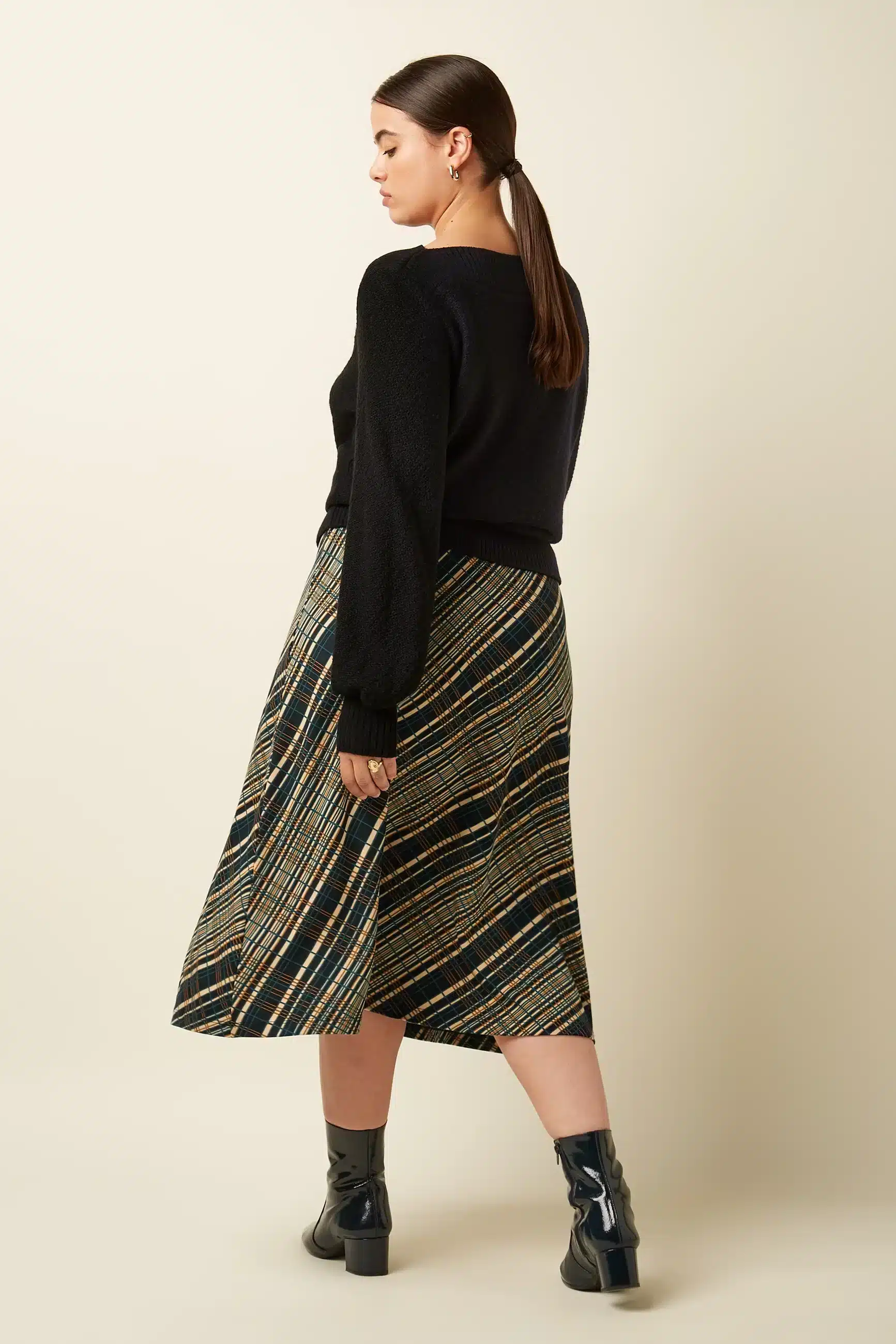 King Louie Juno Skirt Chime Black