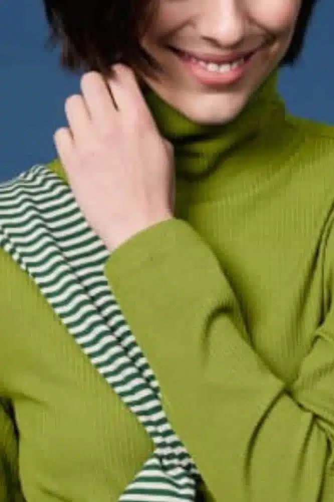 Seasalt Cornwall Hazel Rib Top Dark Citron - La Vie en Rose Damesmode