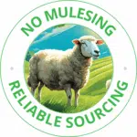 no mulesing reilable sourcing logo