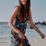 Seasalt Cornwall Polmanter Dress Screenprint Floral Maritime - La Vie en Rose Damesmode