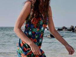 Seasalt Cornwall Polmanter Dress Screenprint Floral Maritime - La Vie en Rose Damesmode