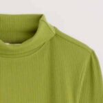 Seasalt Cornwall Hazel Rib Top Dark Citron - La Vie en Rose Damesmode