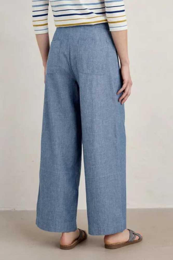 Calluna Trousers Mid Wash Cross Hatch