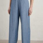 Calluna Trousers Mid Wash Cross Hatch