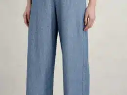 Calluna Trousers Mid Wash Cross Hatch