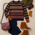 Eribé Stobo Fairisle Sweater Reversible - La Vie en Rose Damesmode