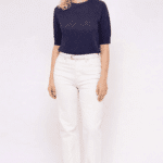 Circus Clothing Mood Indigo Sweater CK143 - La Vie en Rose Damesmode