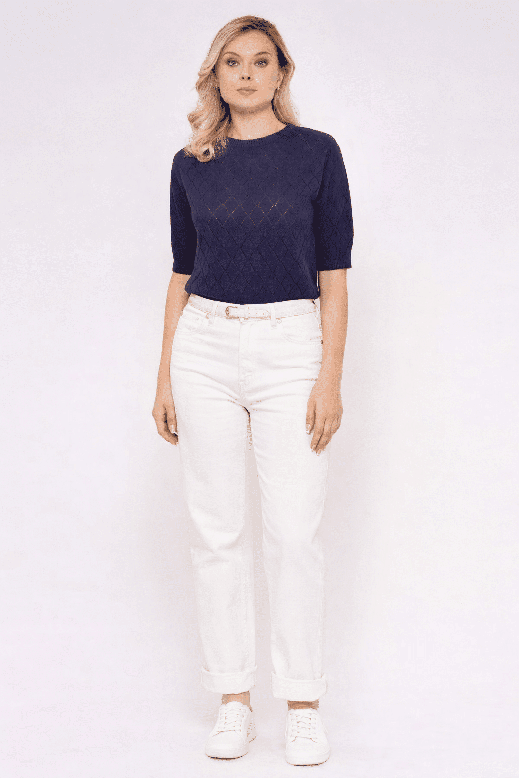 Circus Clothing Mood Indigo Sweater CK143 - La Vie en Rose Damesmode