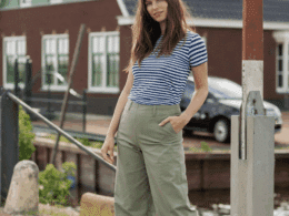 Very Cherry Marlene Pants Delfino Denim Sage Green
