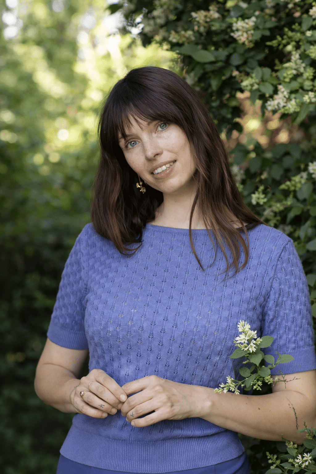 Very Cherry Ella Top Lavender