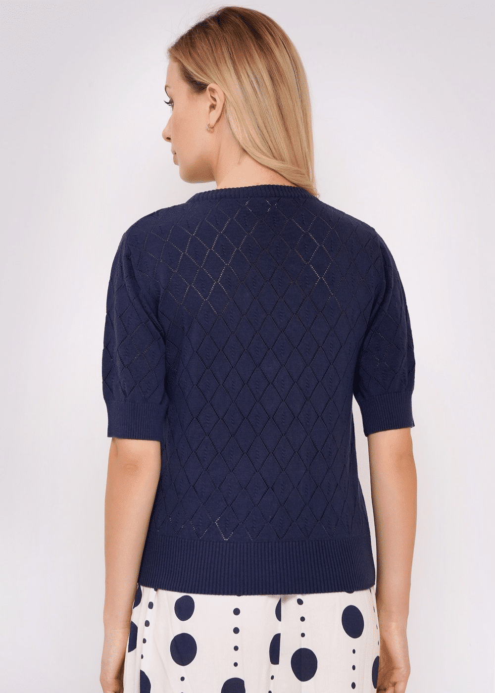 Circus Clothing Mood Indigo Sweater CK143 - La Vie en Rose Damesmode