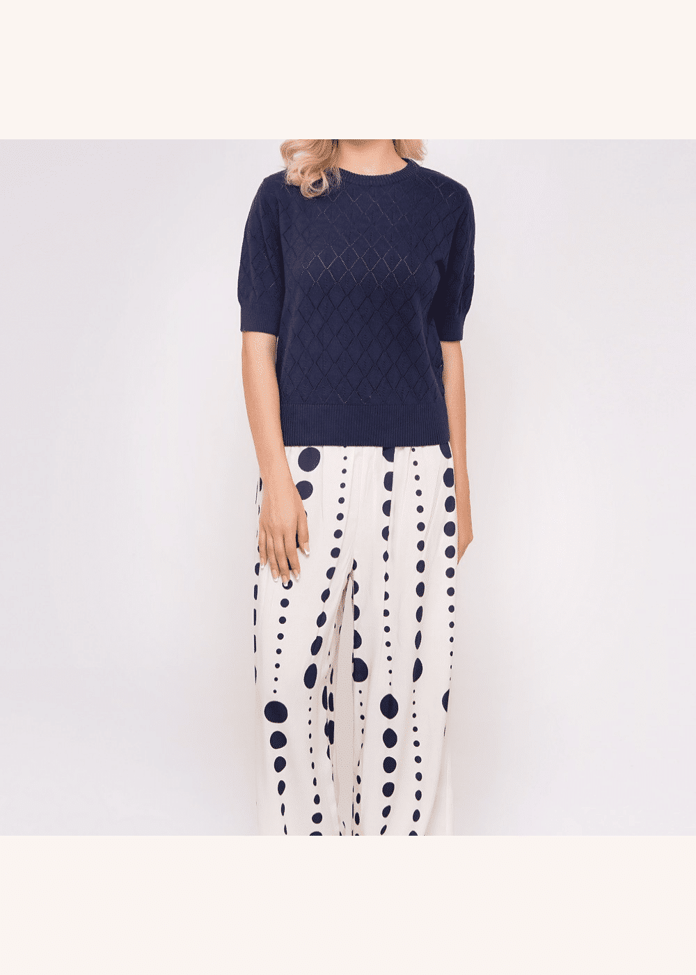 Circus Clothing Mood Indigo Sweater CK143 - La Vie en Rose Damesmode