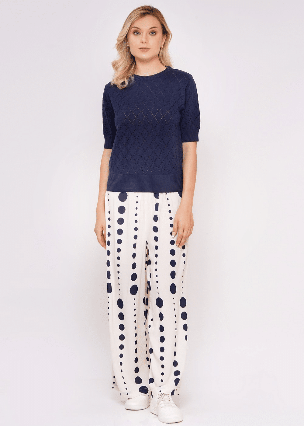 Circus Clothing Mood Indigo Sweater CK143 - La Vie en Rose Damesmode