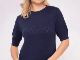 Circus Clothing Mood Indigo Sweater CK143 - La Vie en Rose Damesmode