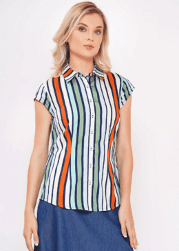 Circus Clothing Neopolitan Top CB5021 - La Vie en Rose Damesmode