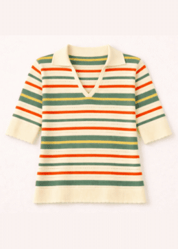 Circus Clothing Stripe Sweater ABZK5039 - La Vie en Rose Damesmode