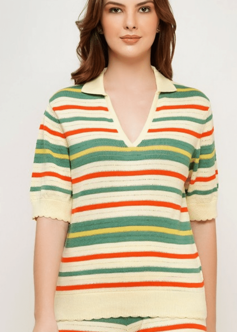 Circus Clothing Stripe Sweater ABZK5039 - La Vie en Rose Damesmode