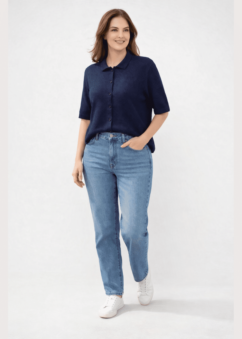 Circus Clothing Mood Indigo Sweater ABZK5045 - La Vie en Rose Damesmode