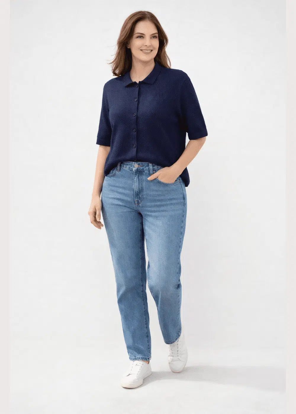 Circus Clothing Mood Indigo Sweater ABZK5045 - La Vie en Rose Damesmode