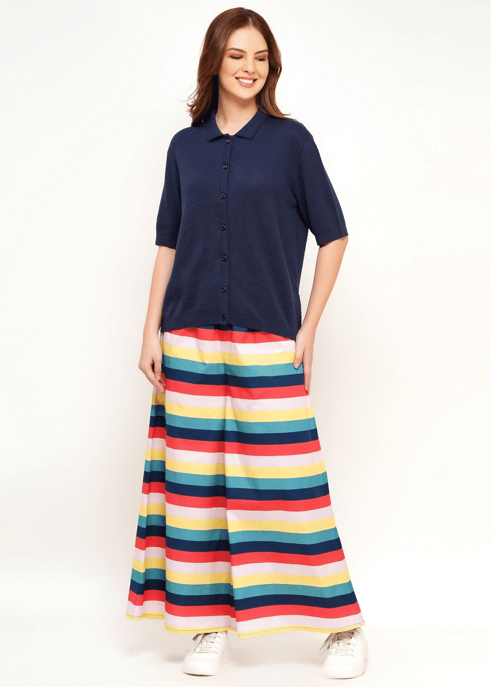 Circus Clothing Mood Indigo Sweater ABZK5045 - La Vie en Rose Damesmode