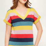 Circus Clothing Stripe Sweater ABZK5039 - La Vie en Rose Damesmode