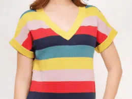 Circus Clothing Stripe Sweater ABZK5039 - La Vie en Rose Damesmode