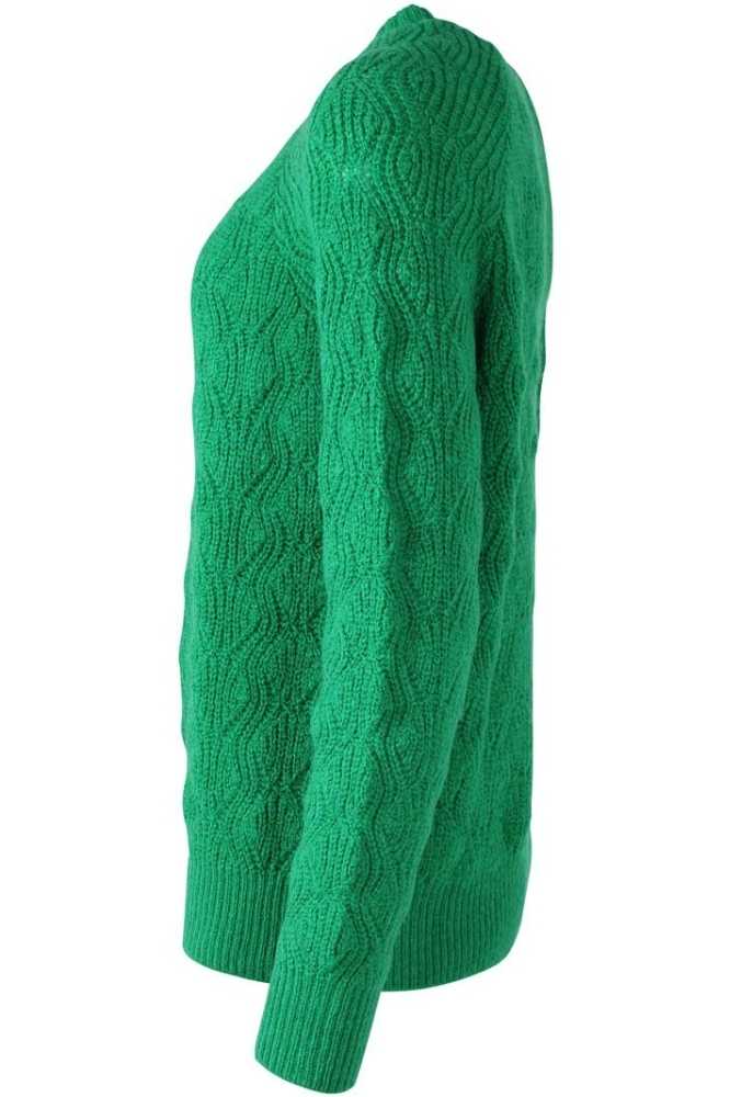 Danefae DAnebirdie Wool Sweater Grass Green - La Vie en Rose Damesmode