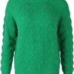 Danefae DAnebirdie Wool Sweater Grass Green - La Vie en Rose Damesmode