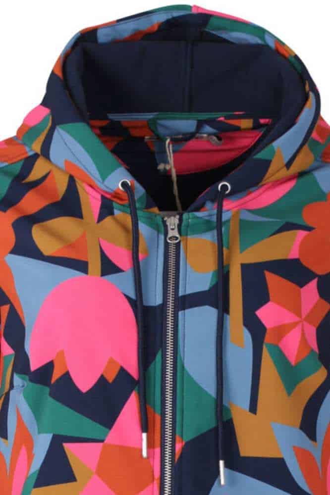 Danefae Danekarla Softshell Dark Navy Geofleur - La Vie en Rose Damesmode