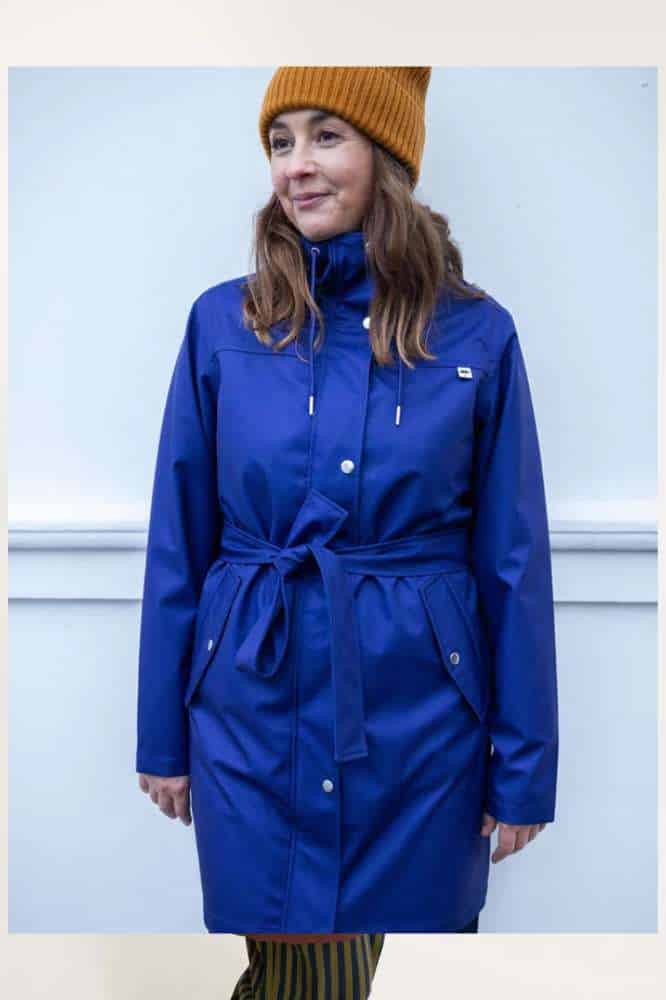 Danefae Danerainlover Raincoat Blue Purple - La Vie en Rose Damesmode