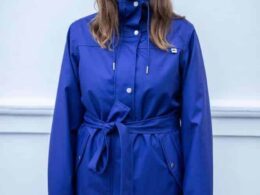 Danefae Danerainlover Raincoat Blue Purple - La Vie en Rose Damesmode