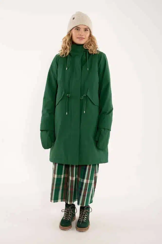 Danefae Danesvaneke Winter Parka Dark Pine - La Vie en Rose Damesmode