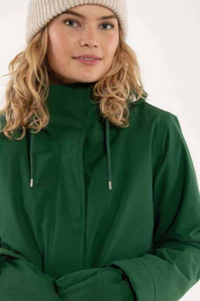Danefae Danesvaneke Winter Parka Dark Pine - La Vie en Rose Damesmode