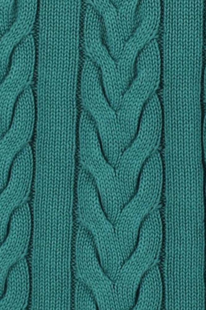 Danefae Danetwister Cable Sweater Light Slate - La Vie en Rose Damesmode